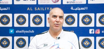 التونسي سامي الطرابلسي مدرب نادي السيلية القطري (twitter/alsailiya) وين وين winwin