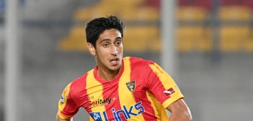 المغربي يوسف ماليح لاعب ليتشي الإيطالي (Getty)