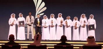 الفائزون بجوائز الاتحاد القطري لكرة القدم لموسم 2022-23(twitter/QSL) ون ون winwin