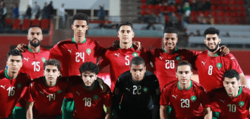 المنتخب المغربي الأولمبي Équipe du Maroc-Faebook)