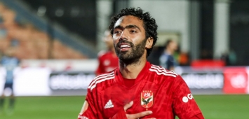 حسين الشحات لاعب الأهلي المصري مهدد بعقوبة كبيرة بعد اعتداءه على لاعب بيراميدز (Twitter/AlAhly) ون ون winwin