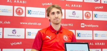 الإسباني مارك مونييسا لاعب العربي القطري (twitter/QSL) ون ون winwin