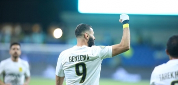 كريم بنزيما مباراة الاتحاد والترجي في البطولة العربية 2023
