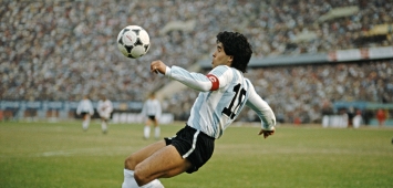 دييغو أرماندو مارادونا، لاعب كرة قدم أرجنتيني (Getty)