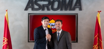 الإيراني ساردار أزمون ينضم رسميا إلى صفوف روما الإيطالي (Twitter/OfficialASRoma) ون ون winwin