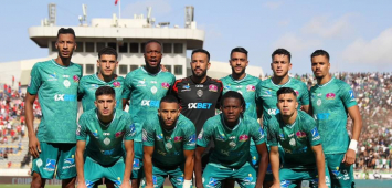 صورة جماعية للاعبي الرجاء الرياضي المغربي (Facebook/RajaClubAthleticOfficiel ) ون ون winwin