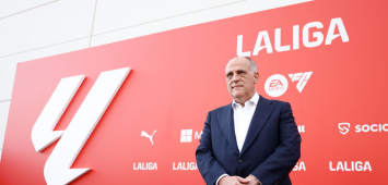 خافيير تيباس رئيس رابطة الدوري الإسباني "لاليغا"(Getty)