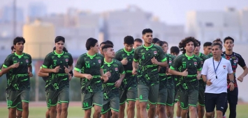المنتخب الأولمبي العراقي يجري تدريباته استعدادا للمشاركة في البطولة الآسيوية (Facebook / ifa)