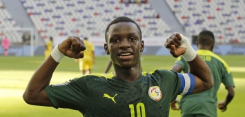 لاعب منتخب السنغال أمارا ضيوف (twitter/ CAF_Online) ون ون winwin 