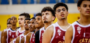 منتخب قطر لكرة السلة تحت 16 سنة (Twitter/qatarbf) وين وين winwin