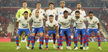 الفريق الأول لكرة القدم بنادي برشلونة في موسم 2023/2024 ون ون winwin غيتي Getty