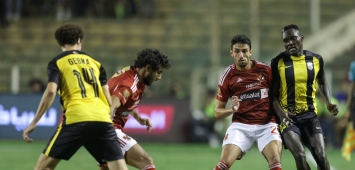 من مواجهة الأهلي والمقاولون العرب في الدوري المصري(X- AlAhly)