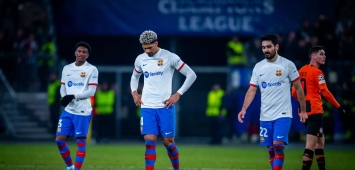 خسارة قاسية لبرشلونة أمام شاختار في دوري أبطال أوروبا (fcbarcelona.fr) ون ون winwin