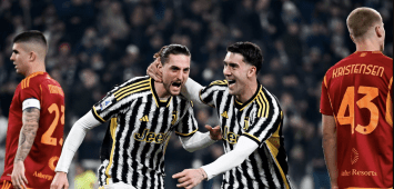 من مباراة يوفنتوس وإنتر ميلان - الجولة 18 من الدوري الإيطالي 2023-2024 ( X: Juventus)