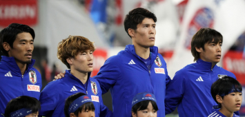 أرشيفية | لاعبو المنتخب الياباني لكرة القدم من مباراة تونس الودية (Getty)