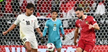 مهند علي نجم منتخب العراق وصاحب الهدف الأول في مباراة إندونيسيا (X/afcasiancup) وين وين winwin