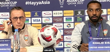 باولو بينتو مدرب منتخب الإمارات في المؤتمر الصحفي قبل مباراة هونغ كونغ في دور المجموعات في كأس آسيا 2023 قطر ون ون winwin twitter/McNamara_Sport