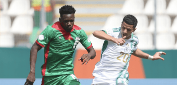من مباراة الجزائر وبوركينا فاسو - الجولة الثانية من مجموعات كأس أمم أفريقيا 2024 (x: CAF)