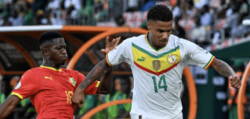من مباراة منتخب السنغال وغينيا - الجولة الثالثة من مجموعات كأس أمم أفريقيا 2024 (X: Ariyadhiah)