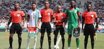 الطاقم التحكيمي لمباراة منتخب الجزائر وبوركينا فاسو (Facebook/FAF) ون ون winwin