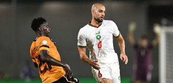 من مباراة المغرب وزامبيا في كأس أمم أفريقيا 2024 (X/EnMaroc) ون ون winwin