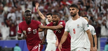 من مباراة منتخب قطر وإيران - نصف نهائي كأس آسيا 2024 (X: Ariyadhiah)