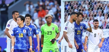 من مواجهة منتخب العراق أمام اليابان في كأس آسيا 2024 (Facebook/IFA) وين وين winwin