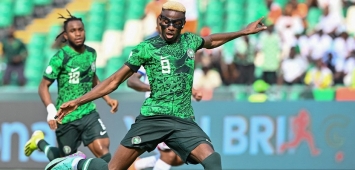فيكتور أوسيمين مهدد بالغياب عن مباراة نيجيريا وجنوب أفريقيا في نصف نهائي أمم أفريقيا 2024 ون ون WINWIN AFP