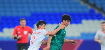 من مباراة الأوليمبي العراقي ومنتخب تايلاند ضمن منافسات كأس آسيا تحت 23 عامًا (FACEBOOK / IFA)