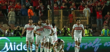 من مباراة الأهلي والزمالك ضمن منافسات الدوري المصري (winwin)