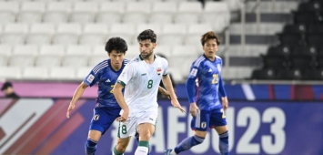 من مواجهة الأولمبي العراقي مع نظيره الياباني في كأس آسيا تحت 23 عامًا (Facebook/IFA) وين وين winwin