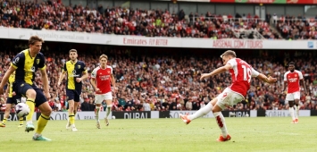 أرسنال يحصد ثلاث نقاط هامة من بورنموث ليبقي على حلم التتويج بلقب الدوري الإنجليزي الممتاز ون ون winwin X:Arsenal
