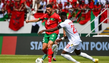 المنتخب المغربي يتعثر في كأس أفريقيا ويتعادل مع الكونغو الديمقراطية (Getty)