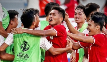 الفوز الأول لمنتخب إندونيسيا في مشاركته الأولى في البطولة الآسيوية