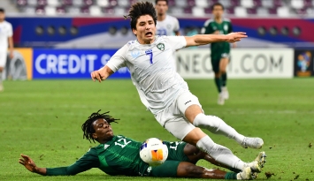 صراع بدني كبير شهدته مواجهة السعودية وأوزبكستان في ربع نهائي كأس آسيا