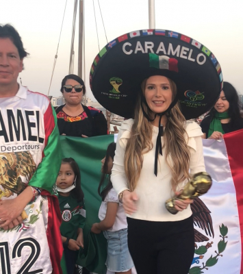مشجعون مكسيكيون العاصمة القطرية الدوحة كأس العالم قطر 2022 ون ون winwin