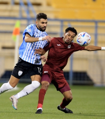 جانب من مواجهات دوري نجوم قطر في موسم 2022-23 (Twitter/QSL)ون ون winwin