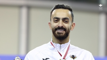 أحمد أبو السعود لاعب المنتخب الأردني للجمباز (winwin) ون ون winwin