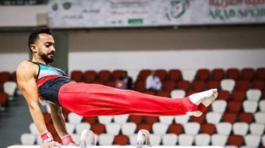 لاعب الجمباز الأردني أحمد أبو السعود يتأهل إلى أولمبياد باريس (Facebook: JOC)