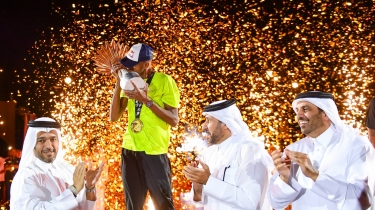 البطل الأولمبي معتز عيسى برشم في تصريحات عبر winwin قال إن الفوز بأول نسخة من أي بطولة دائما له طعم خاص، معبراً عن سعادته بإبقاء الكأس في قطر حيث أقيمت بطولة تحدي الجاذبية ون ون winwin X:QNA_Sports 