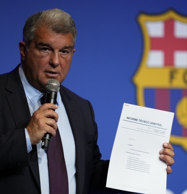 خوان لابورتا رئيس نادي برشلونة يطالب بإعادة الكلاسيكو ! (El Nacional) وين وين winwin