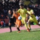 من مباراة سابقة بين الوحدة وتشرين في الدوري السوري