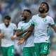 المنتخب السعودي يواصل طريقه بنجاح نحو التأهل إلى كأس العالم 2022 في قطر (SaudiNT/ Twitter)