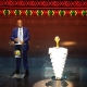 الجنوب إفريقي باتريس موتسيبي رئيس الاتحاد الإفريقي كرة قدم CAF مجسم كأس الأمم الإفريقية CAN ون ون winwin