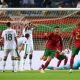 كريستيانو رونالدو لحظة تسجيل هدف الفوز القاتل للبرتغال أمام جمهورية أيرلندا في تصفيات كأس العالم قطر 2022