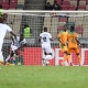 فرحة لاعب سيراليون الحاجي كامارا بهدف التعادل أمام كوت ديفوار في كأس أمم إفريقيا 2021 (Getty)