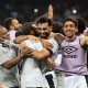 فرحة لاعبي منتخب مصر بعد الفوز على كوت ديفوار في ثمن نهائي كأس أمم إفريقيا 2021 (Getty)
