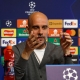 Spanish coach Pep Guardiola Guardiola Manchester City Real Madrid press conference UEFA Champions League 2022 One One winwin