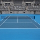 أحد ملاعب التنس الذي سيحتضن مباريات من البطولة الجديدة بأستراليا (Getty) ون ون winwin