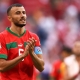 رومان سايس من مباراة منتخب بلاده المغرب وكرواتيا في كأس العالم 2022 (Getty) ون ون winwin